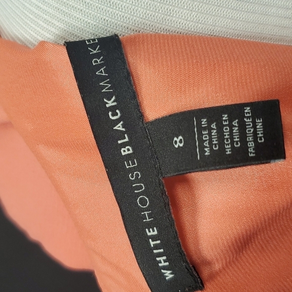 WHBM Peach Bodycon SZ 8 - Picture 5 of 10